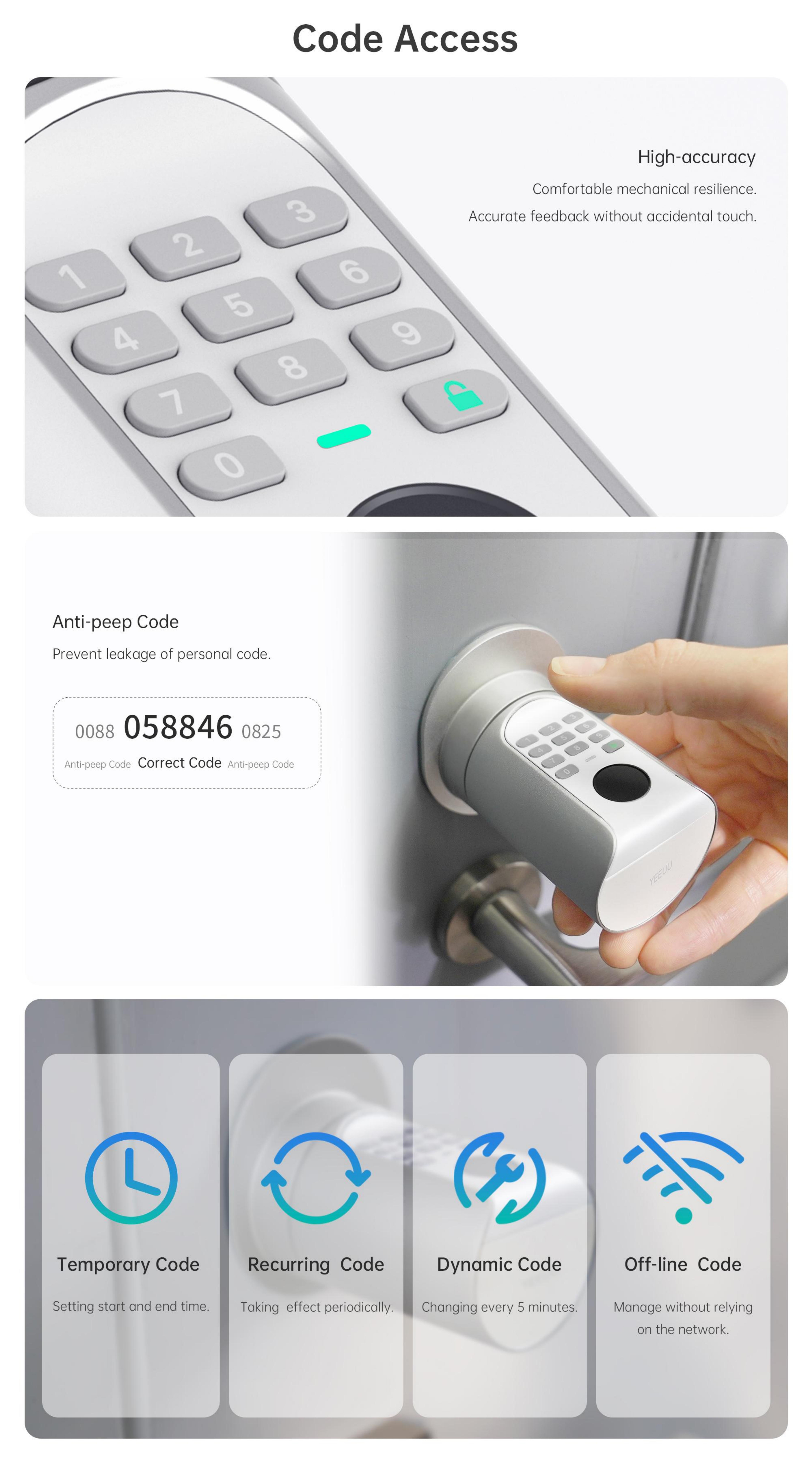 C170E Smart Cylinder | Keyless Hotel Door Lock
