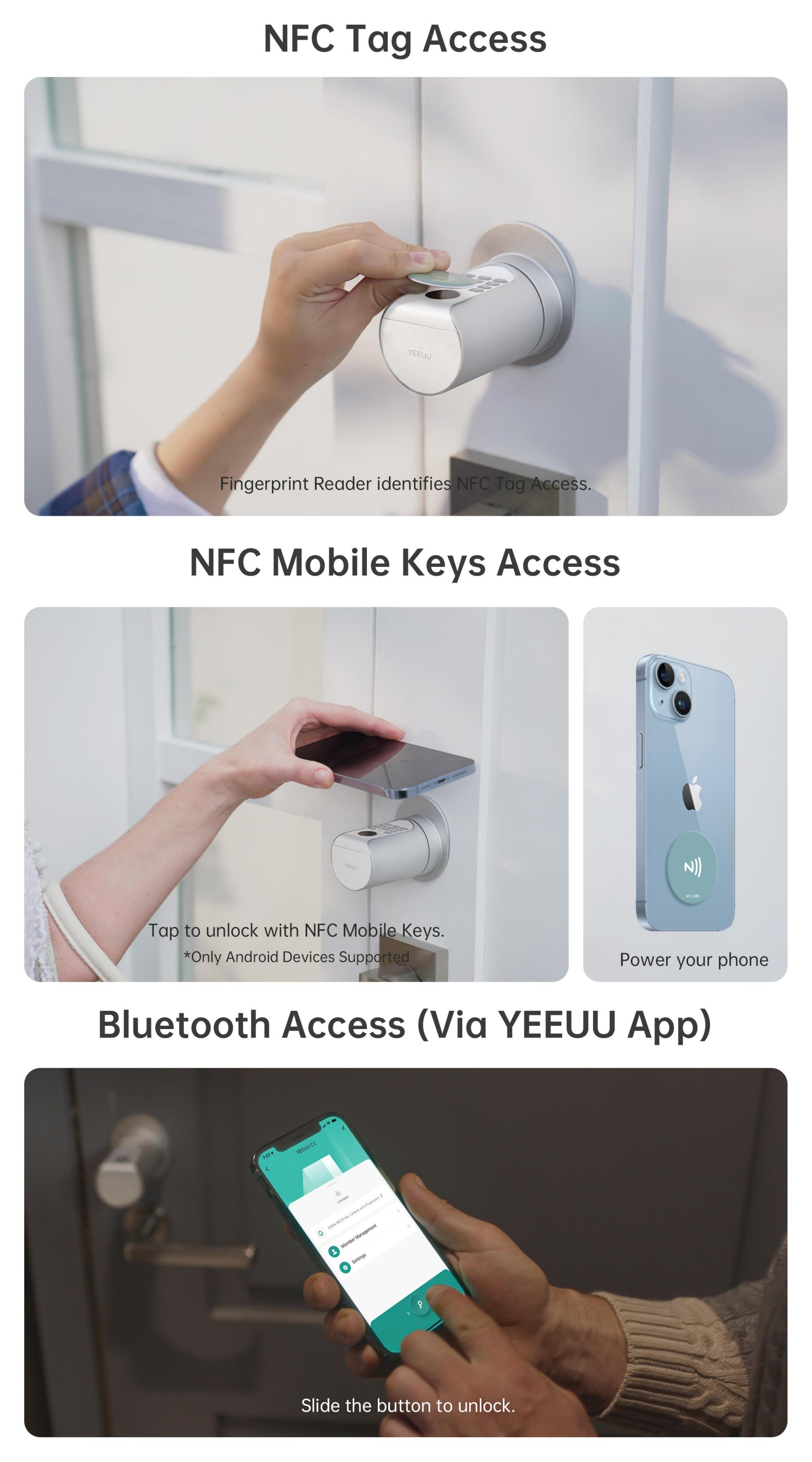 C170E Smart Cylinder | Keyless Hotel Door Lock